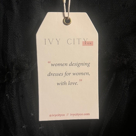 Ivy City Co. Whimsical Black Maxi Dress, NWT - Picture 5 of 9